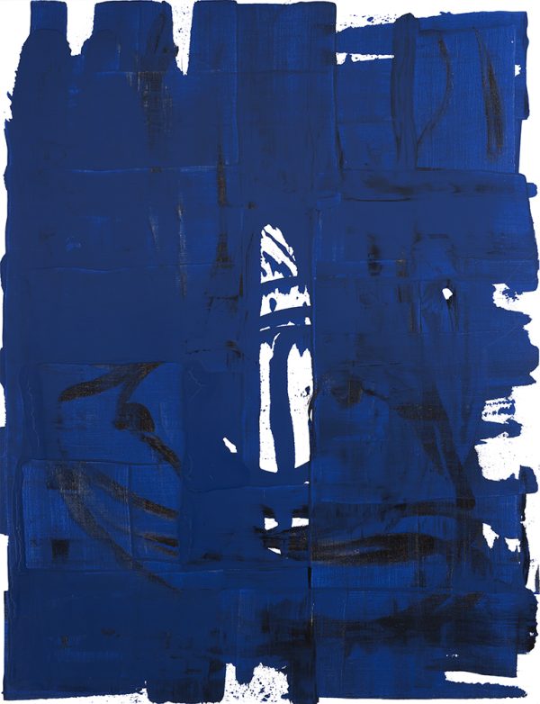 Clarissa Schaefer - Out of the blue I - 89x116cm