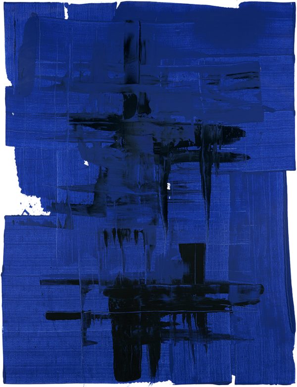 Clarissa Schaefer - Out of the blue II - 89x116cm