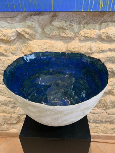 Large Blue/Green Floppy Bowl - 2022/2023